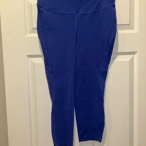Lululemon Royal Blue Wunder Train Contour Fit High-Rise 25”